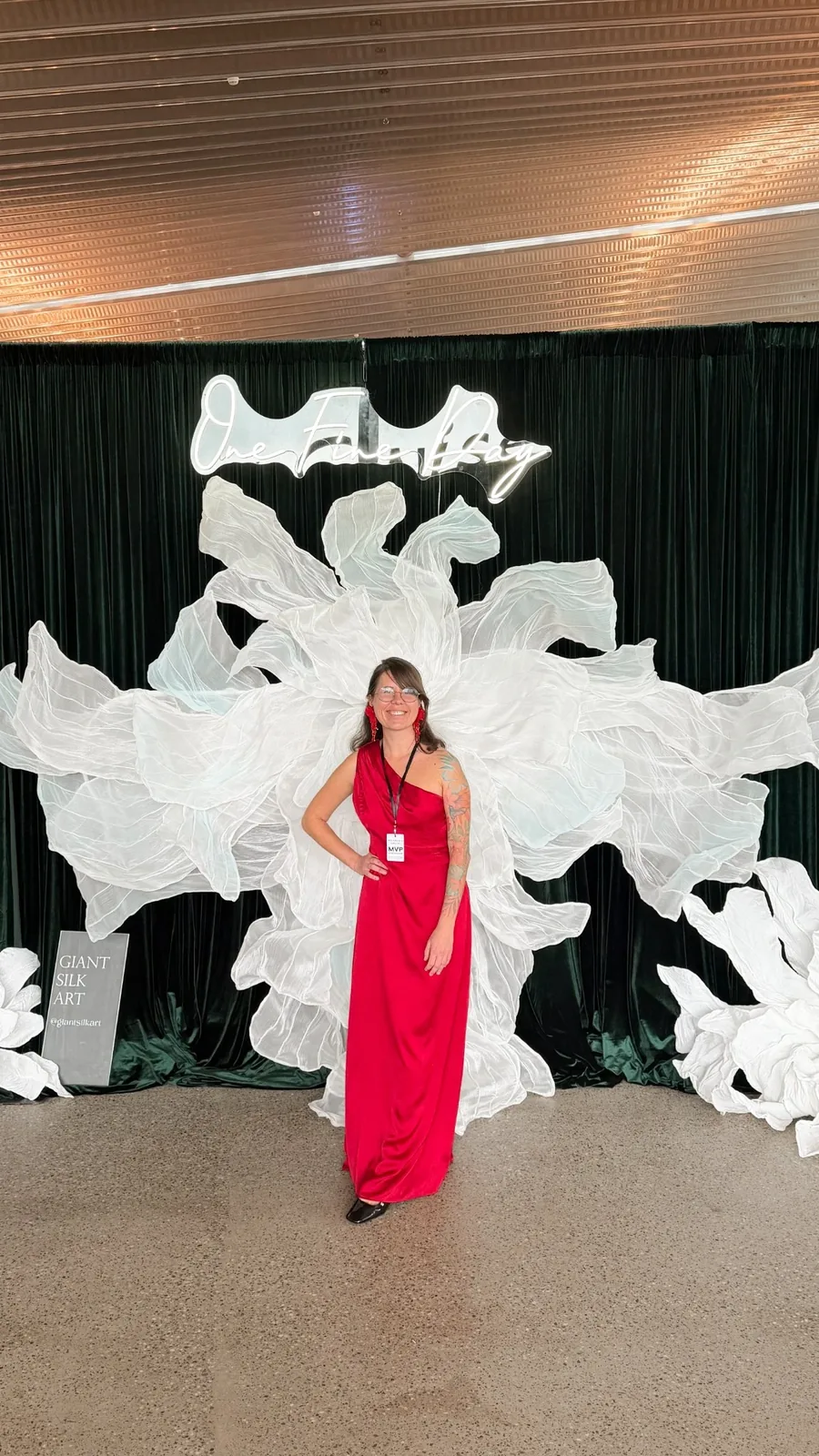 Daria Vazhenina, founder and creative director of Giant Silk Art