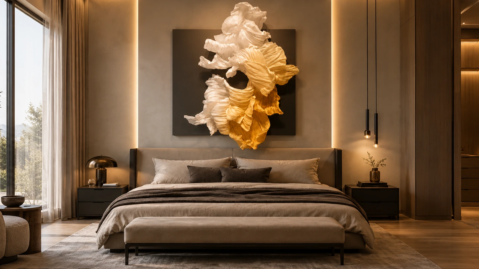 Wall Sculptures — Giant Silk Art