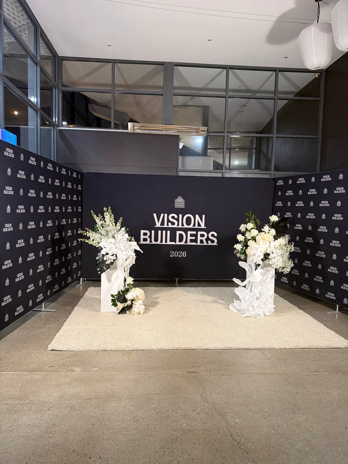 Giant Silk Art corporate event installation — project image 2