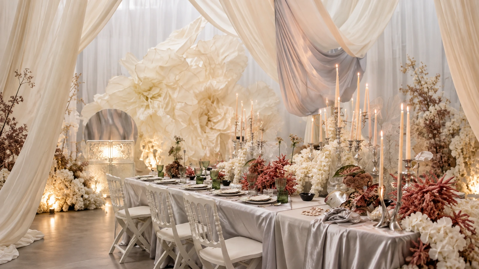 Immersive Event Styling — concept visualisation for an event venue installation