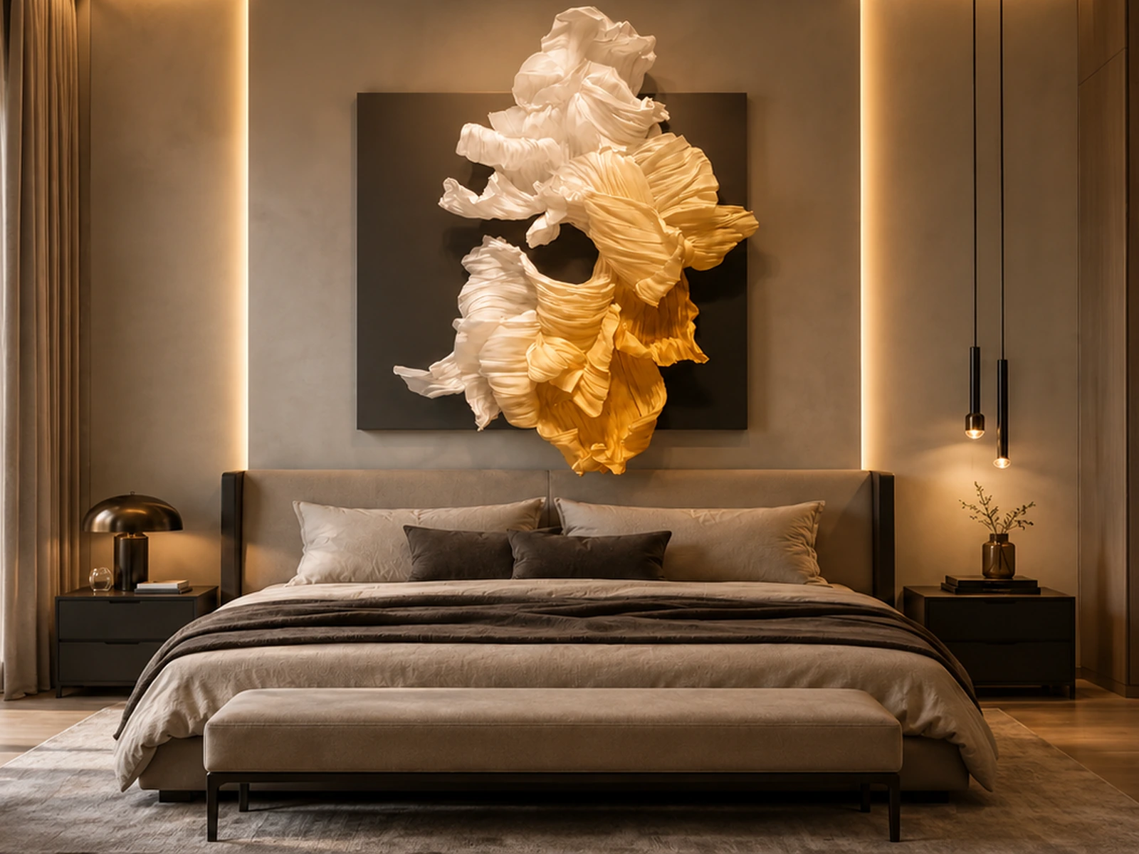 Custom Wall Sculpture — concept visualisation for a custom wall sculpture