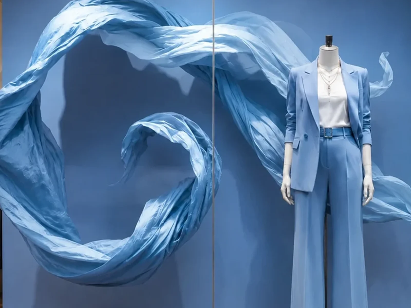Sculptural Window Displays — concept visualisation for a retail window display