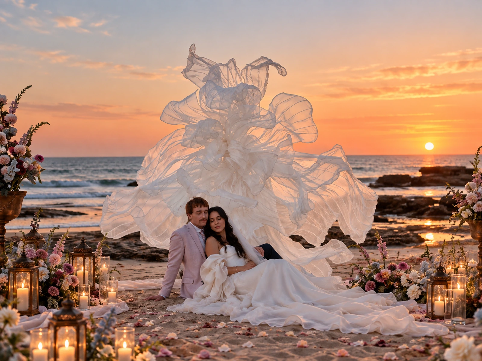 Ocean Breeze sculptural installation — Coastal Ceremony