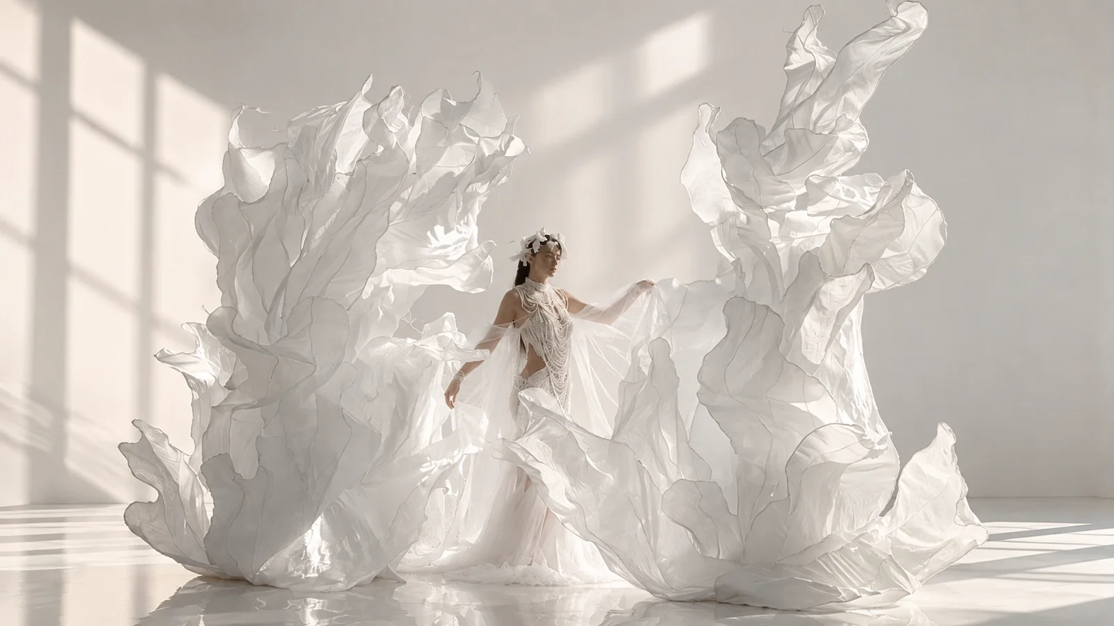 Silk in Motion installation example